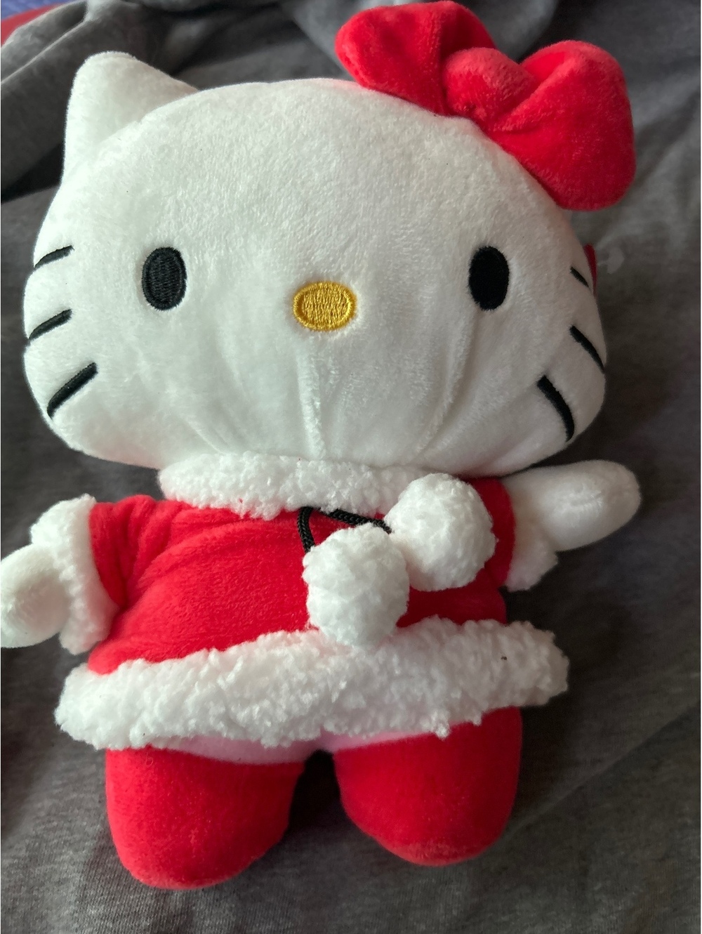 Sanrio Hello Kitty Plush Doll in Santa Outfit